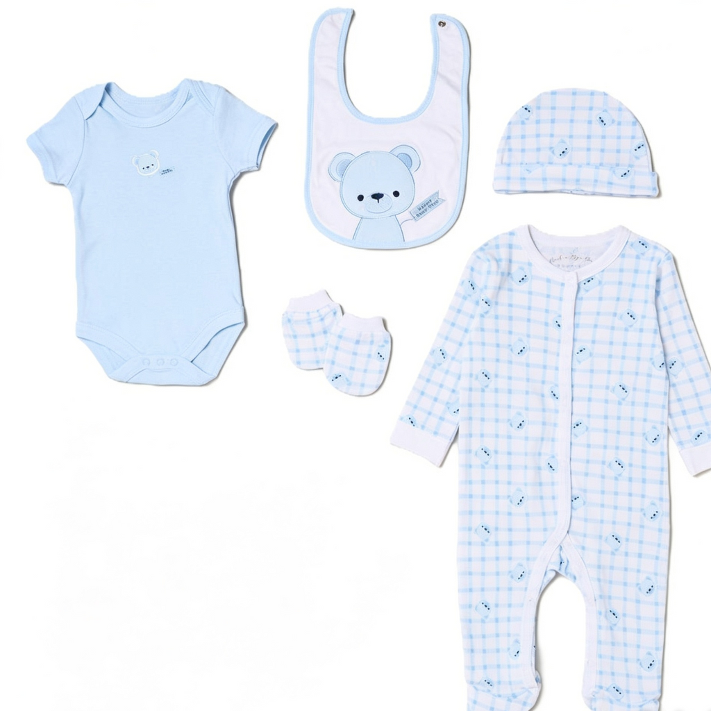 Baby Boys Bear 5 Piece