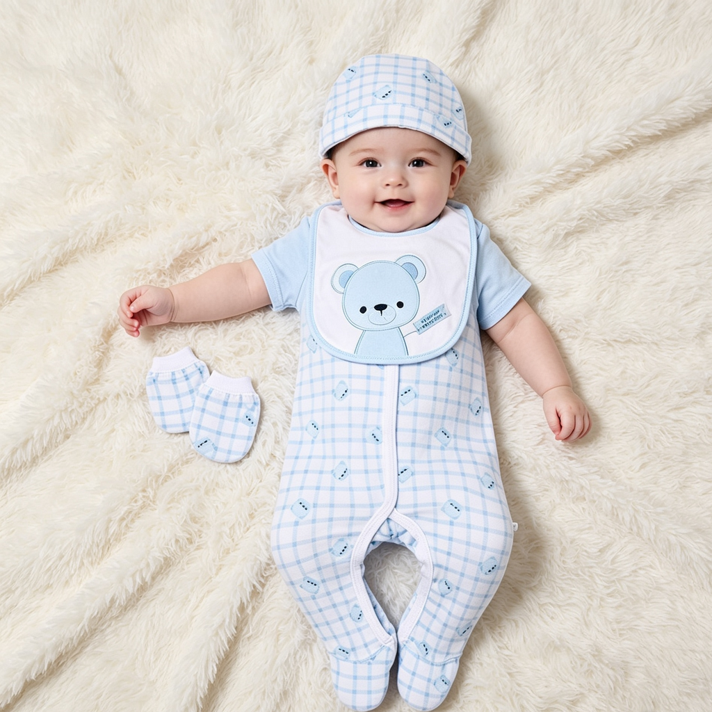Baby Boys Bear 5 Piece