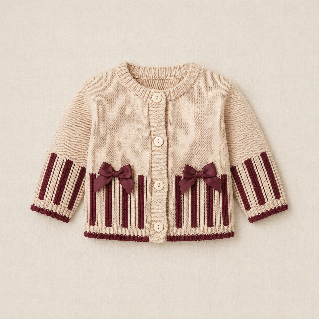 Baby Girls Bow cardigan