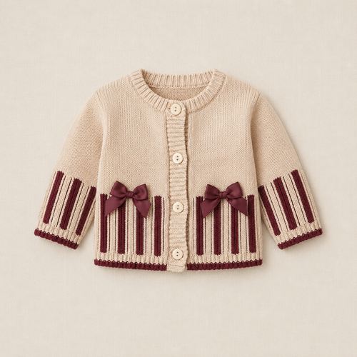 Baby Girls Bow cardigan