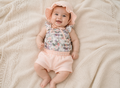 Girl Muslin with shorts and hat