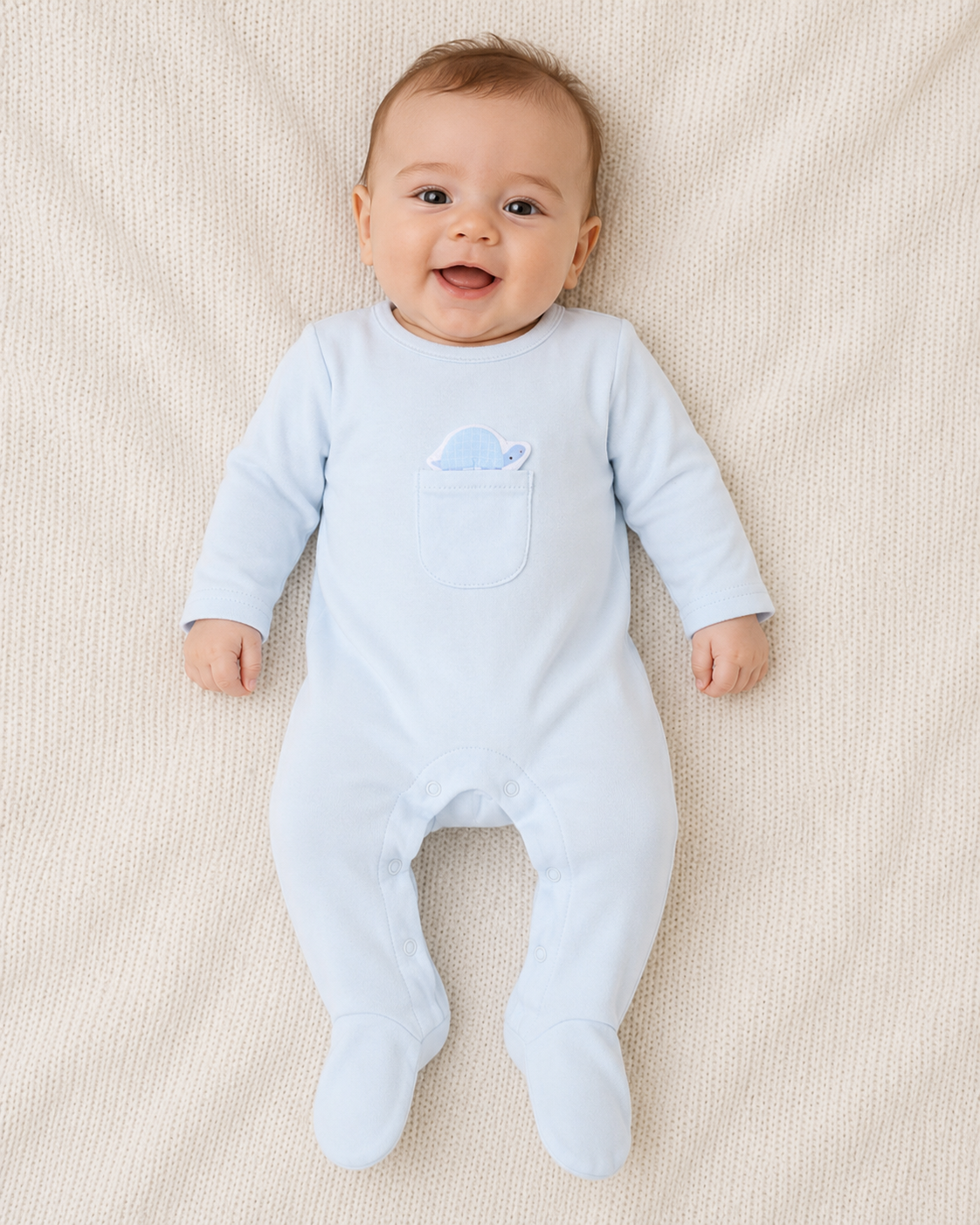 Blue All in one Bodysuit