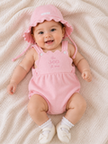 Baby Girl Romper with hat