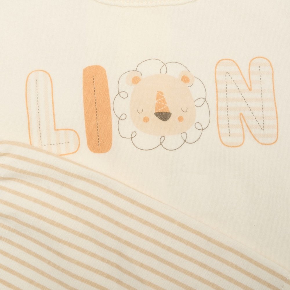 Baby Boys Lion T-Shirt, Shorts & Plush Toy Set