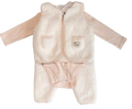 Fleece three-piece set