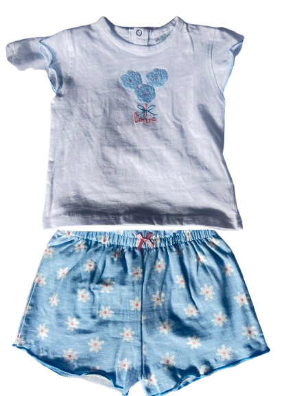 Girls T-Shirts &  Shorts Set