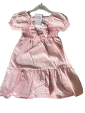 Girls Smocked Dress & Scrunchie Set