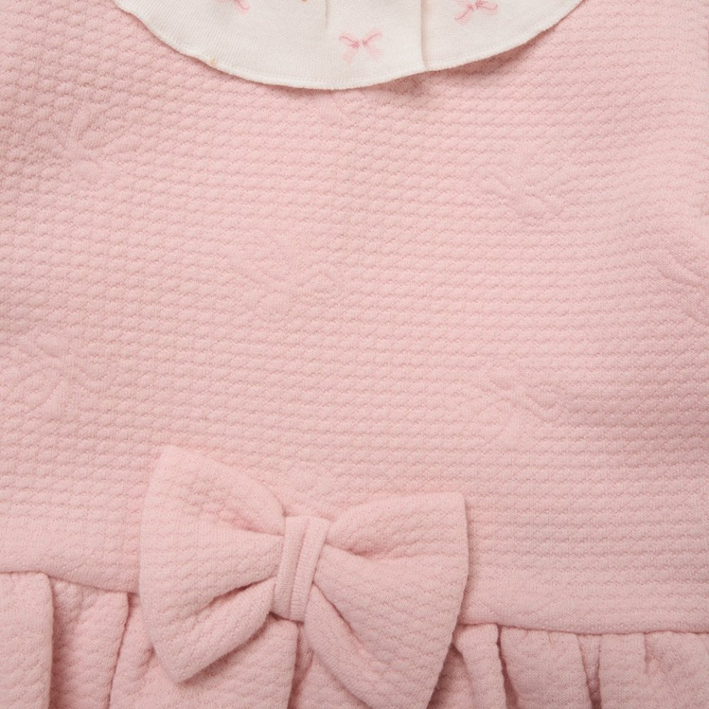 Baby Girl Puff Set with Bear Toy
