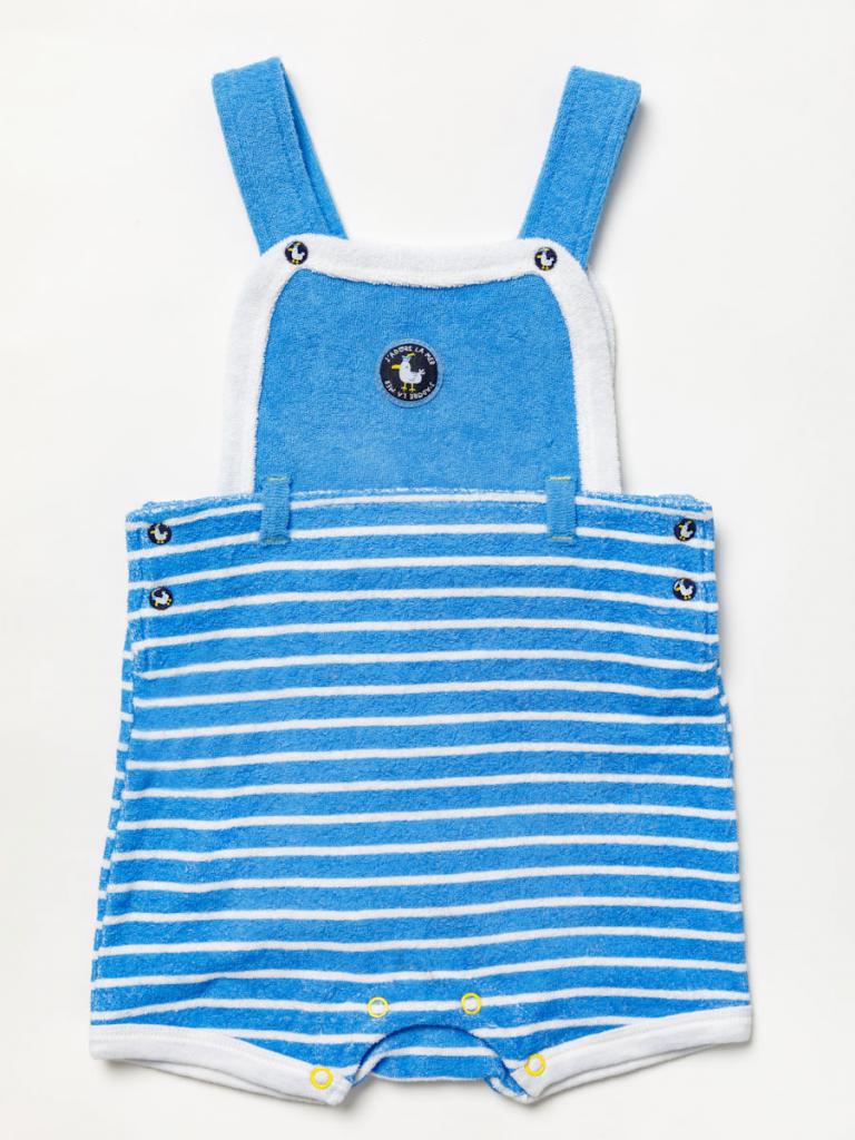 Boy Short Dungaree Set and hat