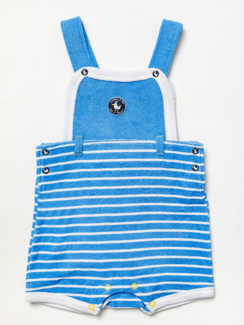 Boy Short Dungaree Set and hat
