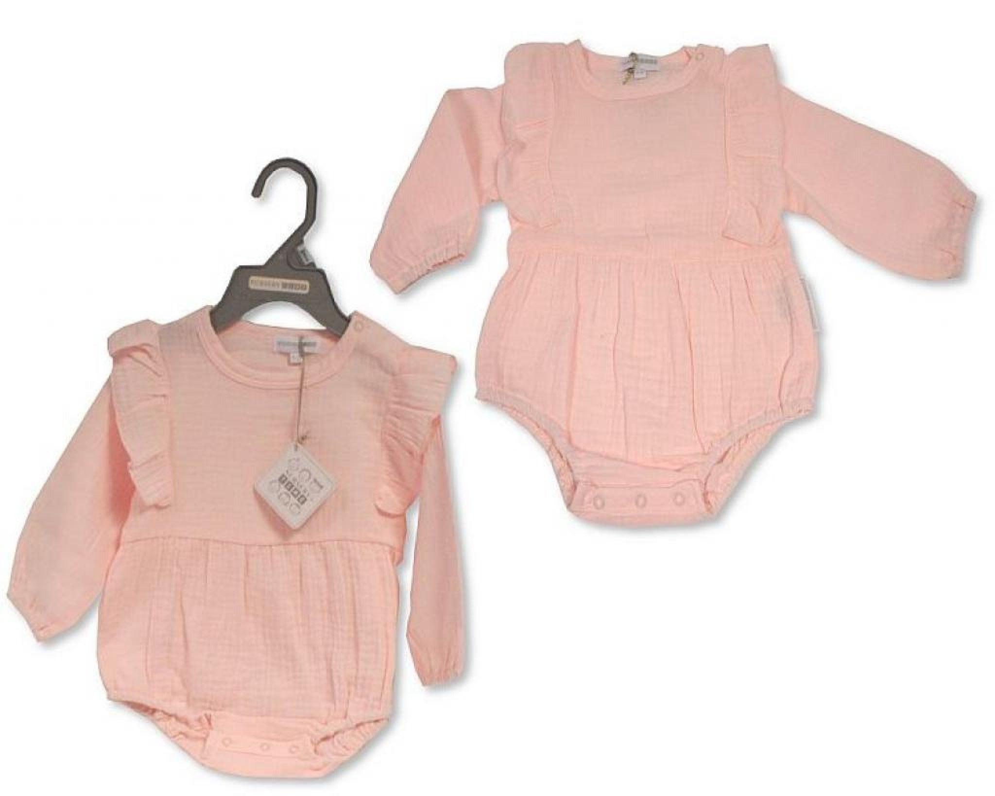 Pink Girl Romper