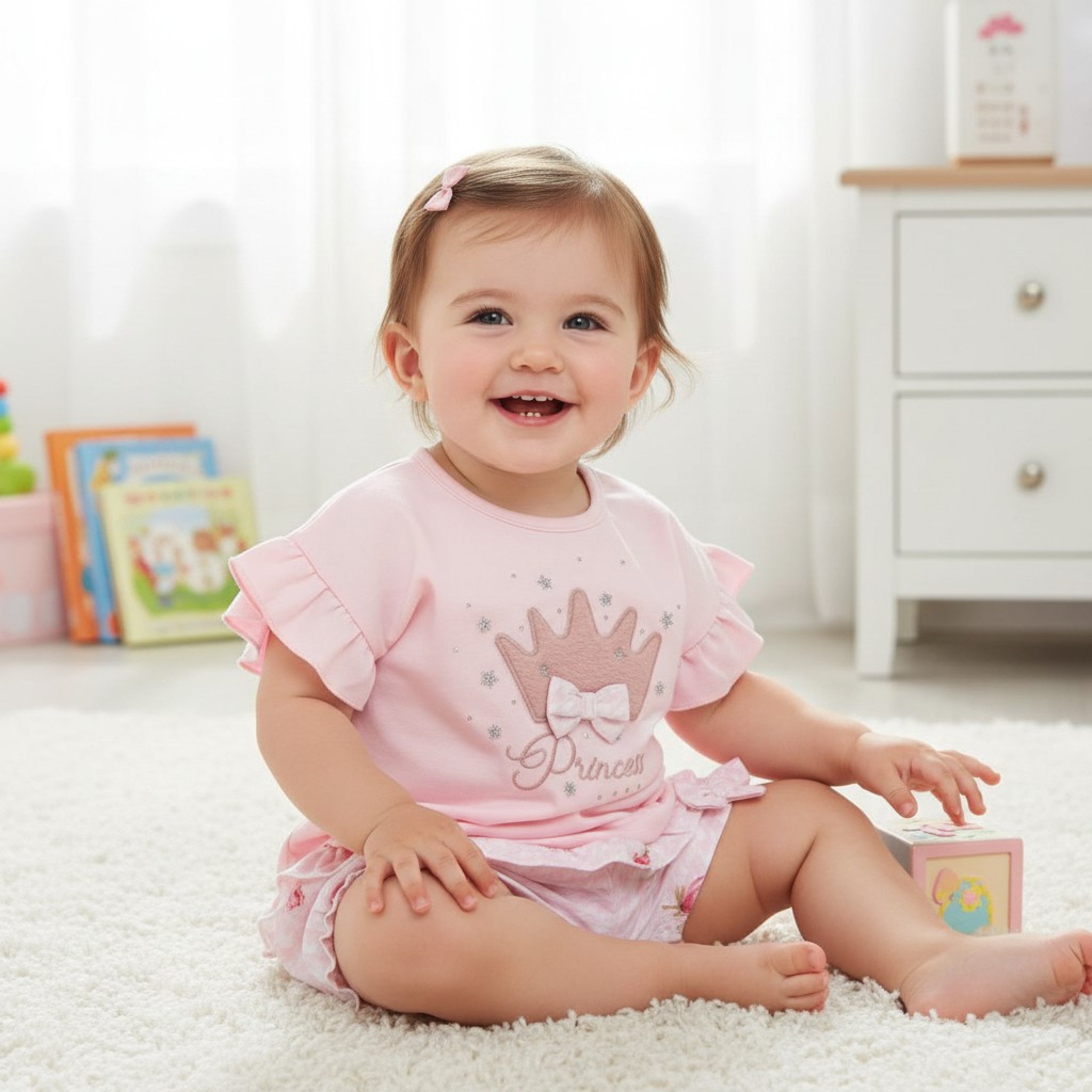 Pink Princess Two-Piece Outfit